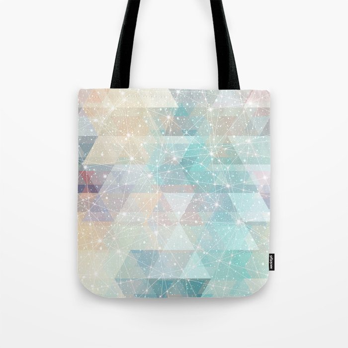 Magical Pastel Starry Constellation Sky Tote Bag Gallery Image 1