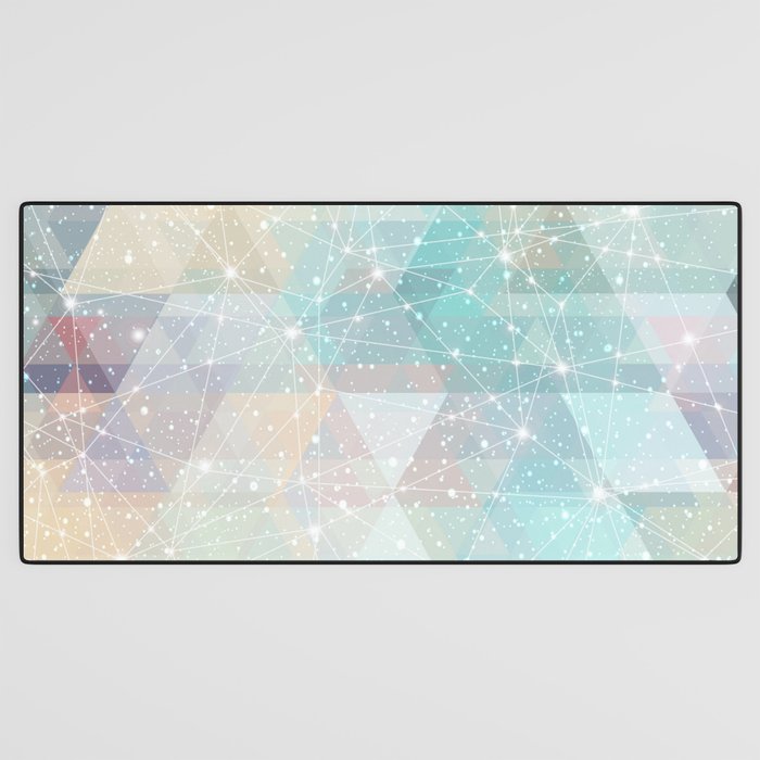 Magical Pastel Starry Constellation Sky Desk Mat Gallery Image 3