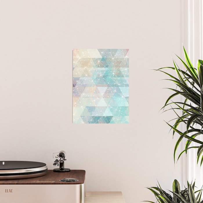 Magical Pastel Starry Constellation Sky Poster Gallery Image 2