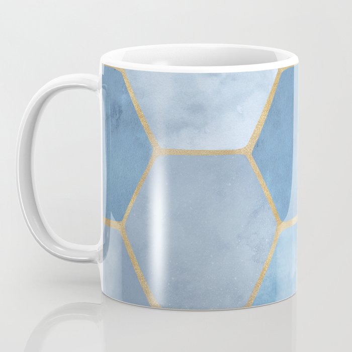 Blue Stone Coastal Design Coffee Mug Gallery Image 3