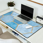 Blue Stone Coastal Design Desk Mat Gallery Image 2
