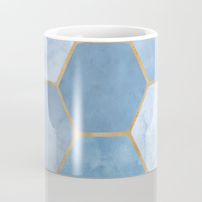 Blue Stone Coastal Design Coffee Mug Gallery Image 4