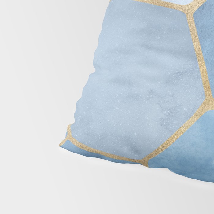 Blue Stone Coastal Design Pillow Sham Gallery Image 4
