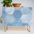 Blue Stone Coastal Design Credenza Gallery Image 1