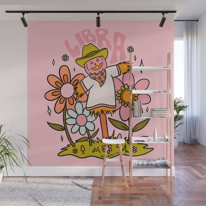Libra Scarecrow Wall Mural Gallery Image 1