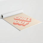 CHILL OUT TYPOGRAPHY Yoga Mat Gallery Image 2