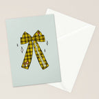 Capricorn Bow Stationery Card Gallery Image 2