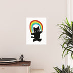 Rainbow cat Poster Gallery Image 2