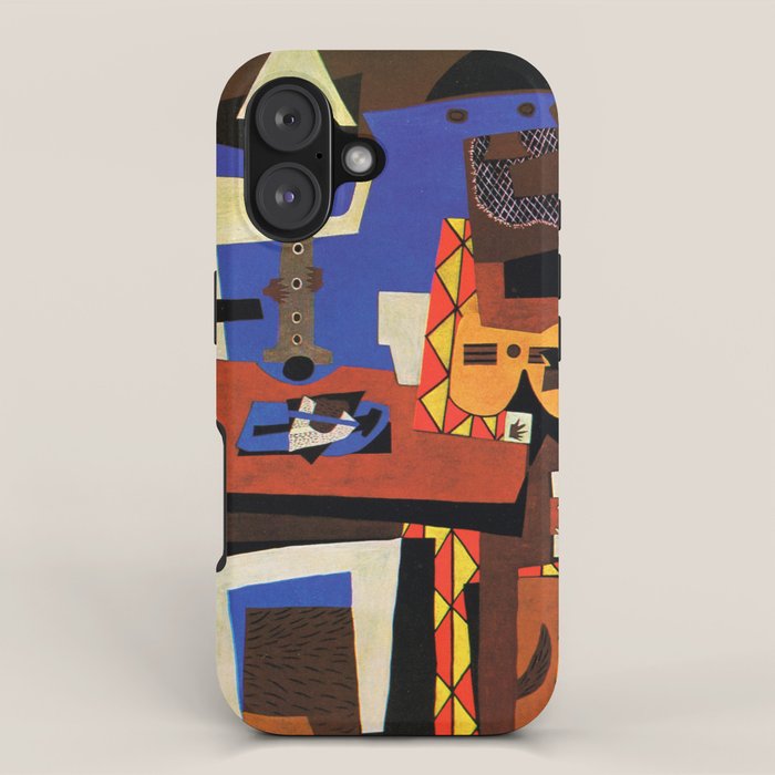 Pablo Picasso Three Musicians II iPhone Case Gallery Image 1