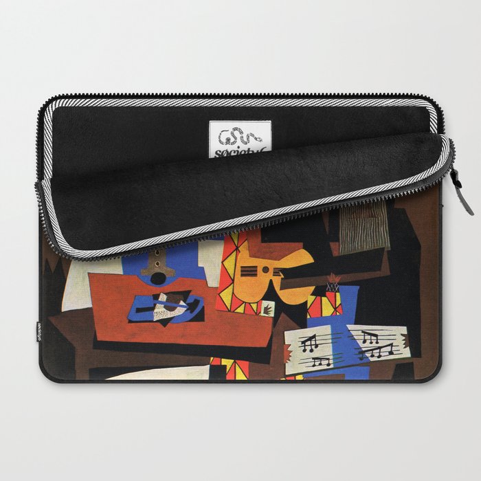 Pablo Picasso Three Musicians II Laptop Sleeve Gallery Image 2