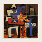 Pablo Picasso Three Musicians II Wood Wall Art Gallery Image 1