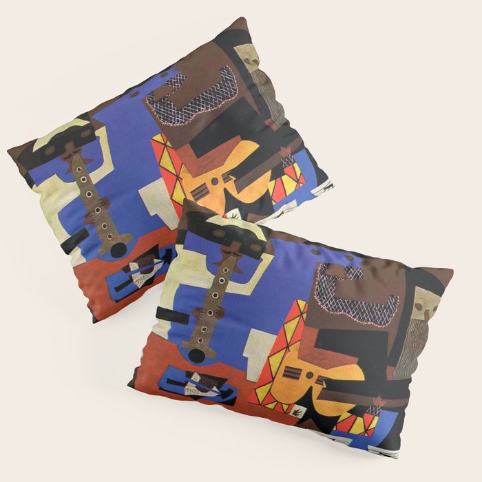 Pablo Picasso Three Musicians II Pillow Sham Gallery Image 3