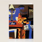 Pablo Picasso Three Musicians II Stationery Card Gallery Image 2
