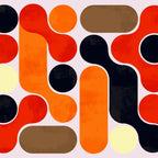 Mid-century geometry no4 Coffee Mug Gallery Image 2