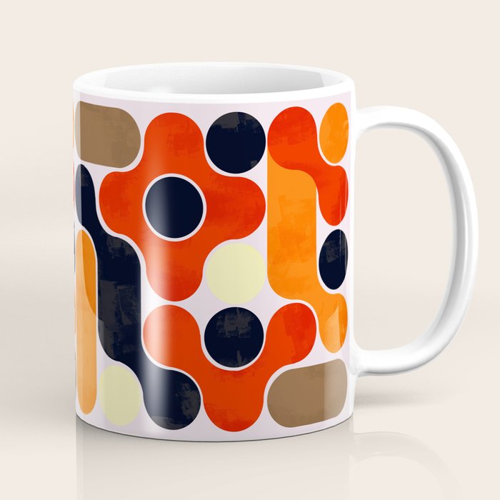 Mid-century geometry no4 Coffee Mug Gallery Image 1