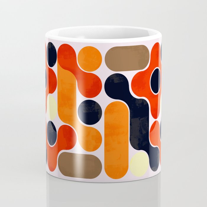 Mid-century geometry no4 Coffee Mug Gallery Image 4