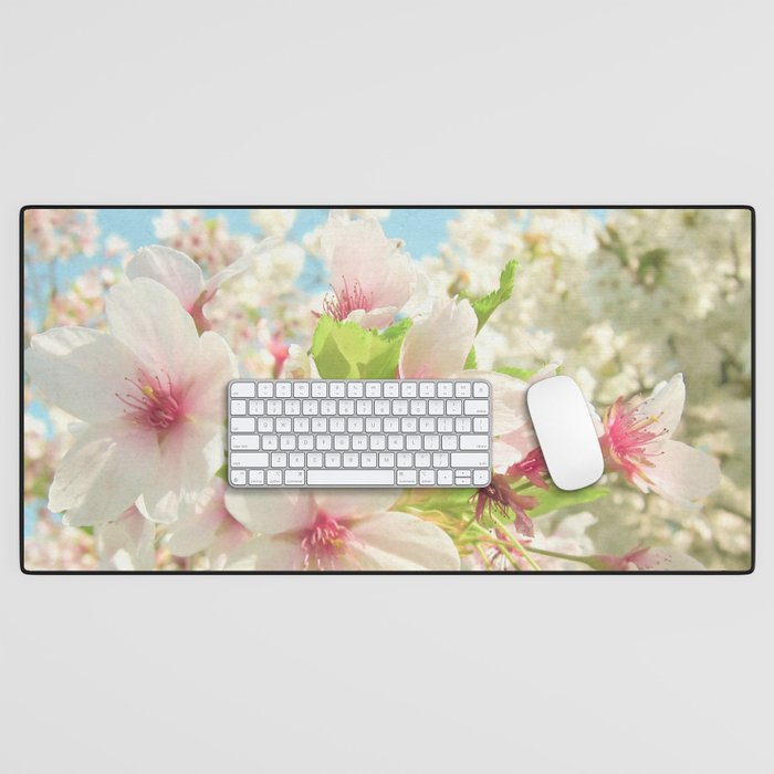 Spring Blossom Desk Mat Gallery Image 1