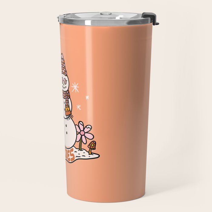 Aries Snowman Travel Mug Gallery Image 2