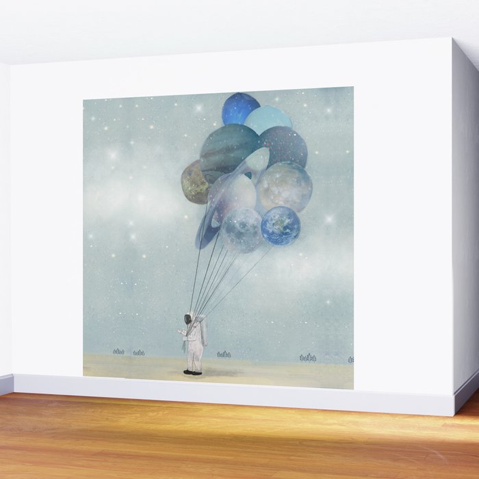 Space Walk Wall Mural Gallery Image 2