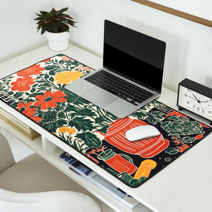 The Greenhouse Potted Garden Desk Mat Gallery Image 2