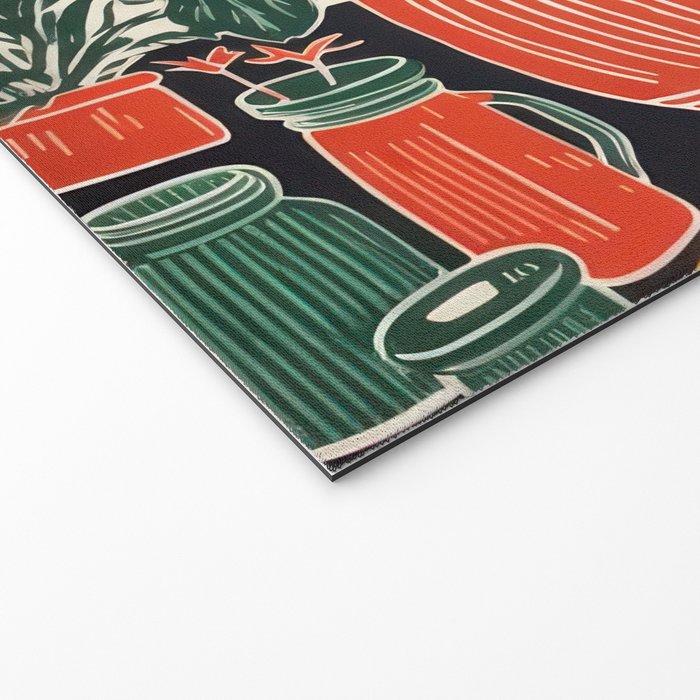 The Greenhouse Potted Garden Welcome Mat Gallery Image 2