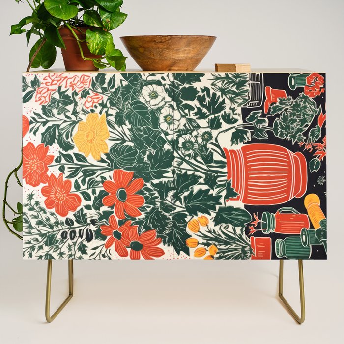 The Greenhouse Potted Garden Credenza Gallery Image 1