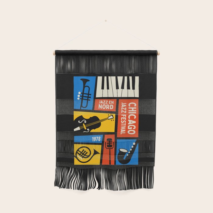 Jazz Festival | Bauhaus V Wall Hanging Gallery Image 1