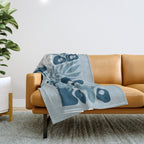 Whale Kingdom Throw Blanket Gallery Image 1