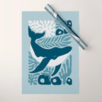Whale Kingdom Wrapping Paper Gallery Image 1