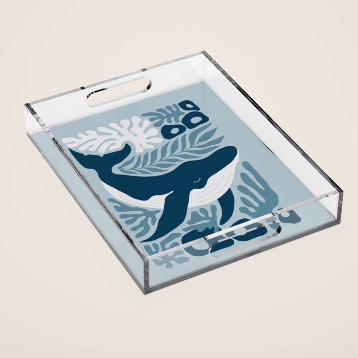 Whale Kingdom Acrylic Tray Gallery Image 1