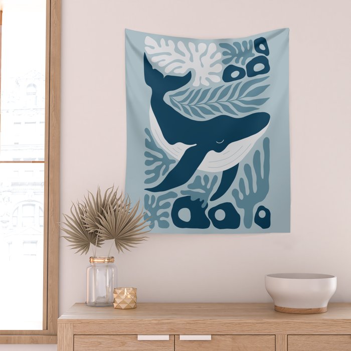 Whale Kingdom Wall Tapestry Gallery Image 2