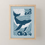 Whale Kingdom Mini Art Print Gallery Image 1