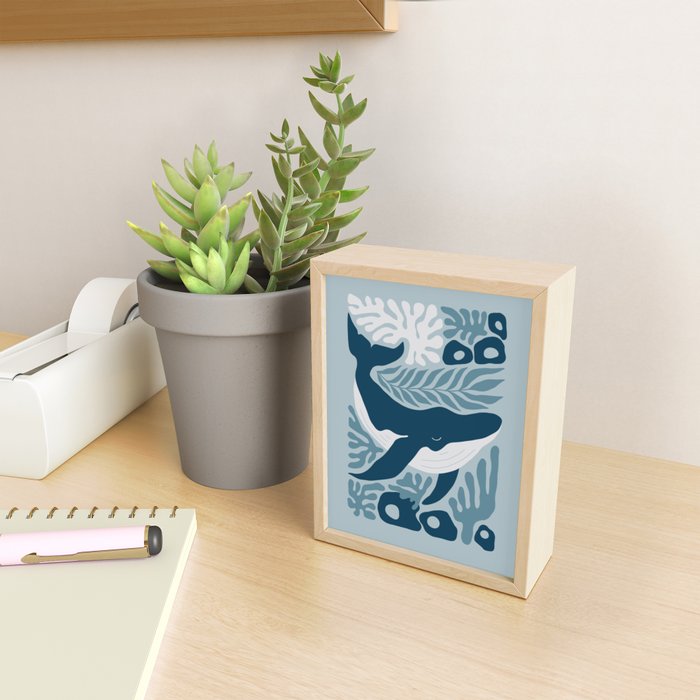 Whale Kingdom Mini Art Print Gallery Image 2