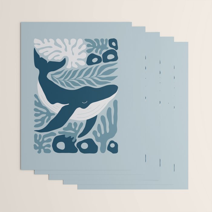 Whale Kingdom Wrapping Paper Gallery Image 3