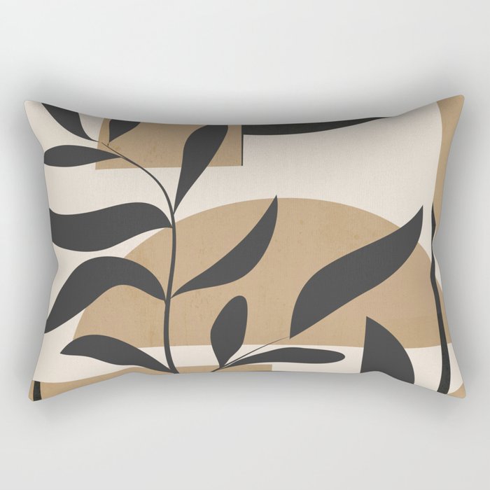 Abstract Foliage 3 Rectangular Pillow Gallery Image 2