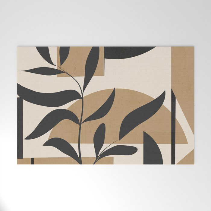 Abstract Foliage 3 Welcome Mat Gallery Image 1