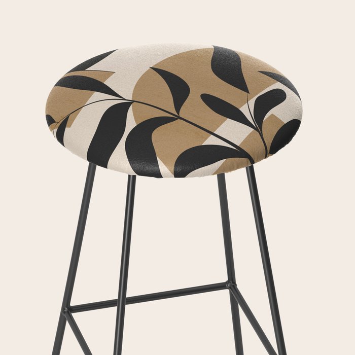 Abstract Foliage 3 Stool Gallery Image 2