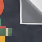 Book stack with a ball Wall Tapestry Gallery Image 3