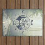 Compass Mountain Road Trip Outdoor Rug Gallery Image 1