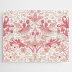 William Morris Strawberry Thief Madder Jigsaw Puzzle Gallery Image 1