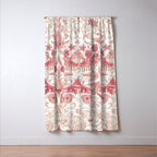 William Morris Strawberry Thief Madder Window Curtain Gallery Image 3