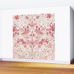 William Morris Strawberry Thief Madder Wall Mural Gallery Image 2