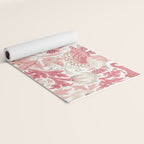 William Morris Strawberry Thief Madder Yoga Mat Gallery Image 2