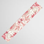 William Morris Strawberry Thief Madder Table Runner Gallery Image 3
