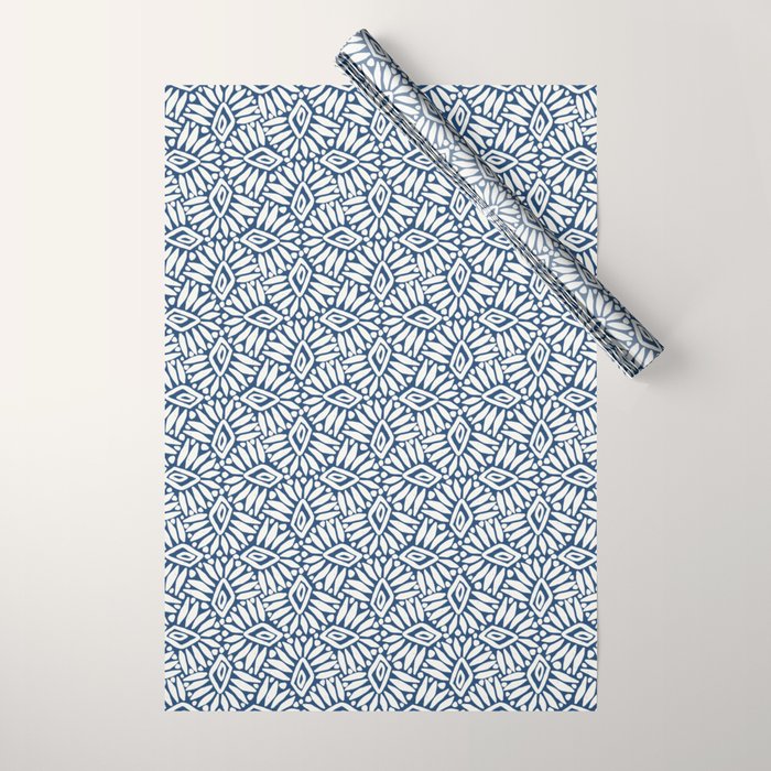 Palm Ogee Wrapping Paper Gallery Image 1