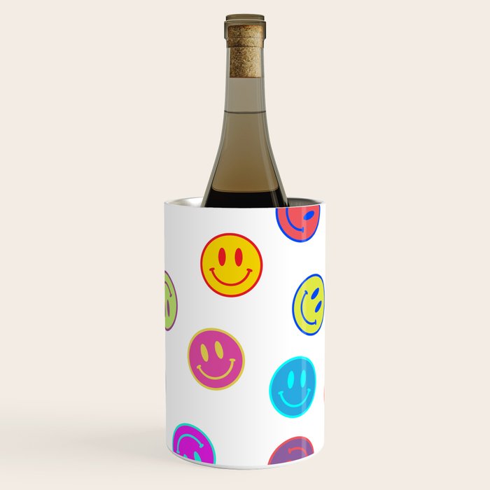Smiley Obsessed #2 Wine Chiller Gallery Image 1