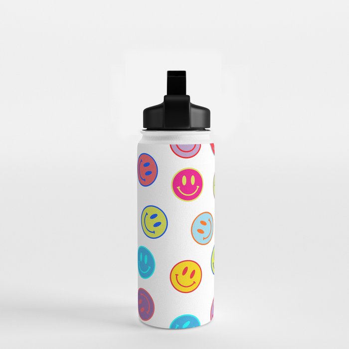 Smiley Obsessed #2 Water Bottle Gallery Image 2