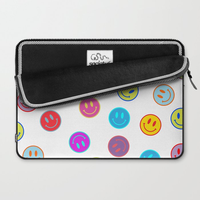 Smiley Obsessed #2 Laptop Sleeve Gallery Image 2