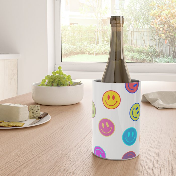 Smiley Obsessed #2 Wine Chiller Gallery Image 4
