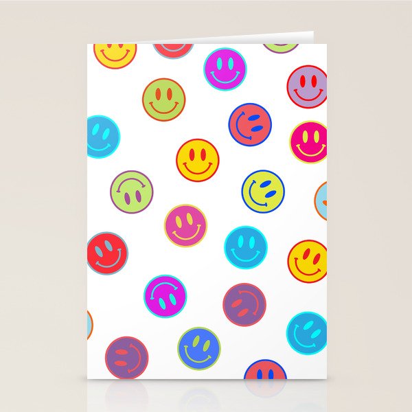 Smiley Obsessed #2 Stationery Card Gallery Image 2
